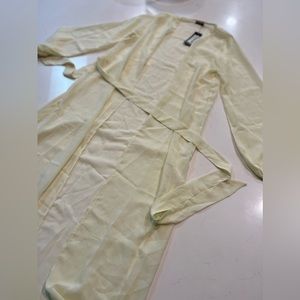 Floor length shear coverup fits medium/large never been worn
